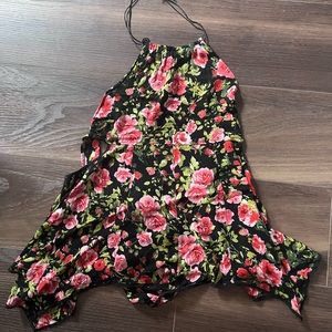 free people floral romper